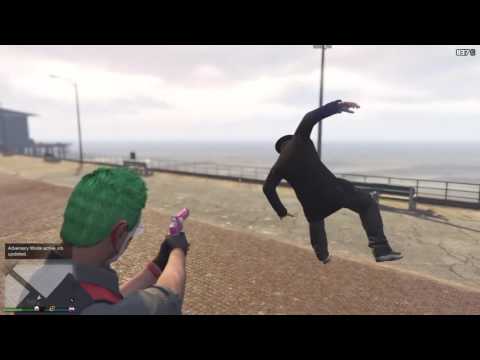 Let's be cops funny moment (kinda) test