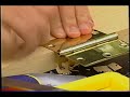tim carter, from askthebuilder.com, shows you how to install a door hinge like a pro.