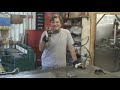 From www.kevincaron.com - Artist Kevin Caron explains the differences between, advantages and disadvantages of plasma cutting compared with the nibbler for metal cutting. See more how to videos at http