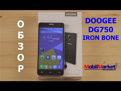 Обзор Doogee DG750 Iron Bone (3G, 1/8Gb, black)