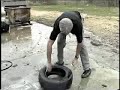 Power Wash for recycling tires into crumb rubber