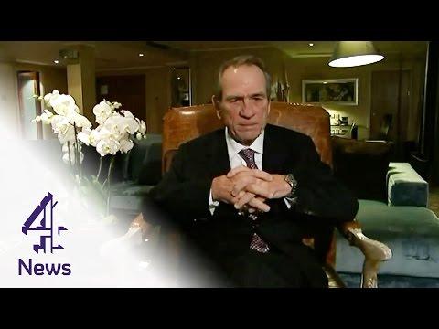 Tommy Lee Jones on The Homesman & politics | Channel 4 News