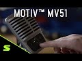 миниатюра 0 Видео о товаре Цифровой конденсаторный микрофон SHURE MV51/A