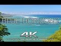 BLUE HORIZONS in 4K | Nature Relaxation™ Color Therapy Healing Music Video