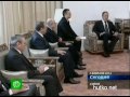 Видеоновость Президент Франции призвал Дмитрия Медведева поддержать план Лиги арабских государств по передаче власти в Сирии