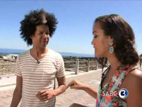 Mark Lottering teaches his dog new tricks