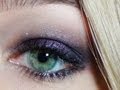 Tutoriel : Maquillage Violet Idéal Pour Faire Ressortir Les Yeux Verts