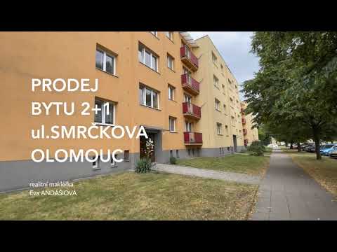 Video Prodej cihlového bytu 2+1 Olomouc, ul. Smrčkova