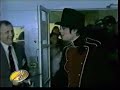 Michael Jackson visits a hospital -1996