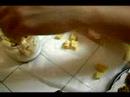Mushroom Fritters Recipe : Mixing Sour Cream & Cheese for Mushroom Fritters