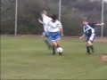 Haley Joel Osment imitates Zinedine Zidane on soccer field?