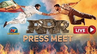 RRR Press Meet LIVE | Dubai | SS Rajamouli | NTR | Ram Charan |