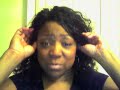 How to wear a Lace Front Wig no glue or tape