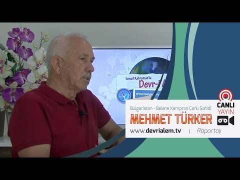 Belene kampının canlı şahidi yazar Mehmet Türker'le söyleşi