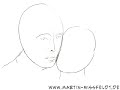Ingrid BERGMANN & Humphrey BOGART speedpainting M. Missfeldt