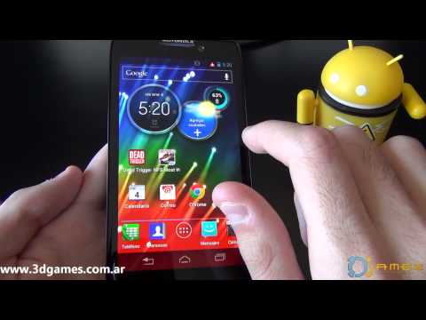 RAZR HD Unboxing y Review - Argentina