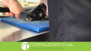 DIY | Wie halbiert man einen Karpfen | Topfgucker-TV
