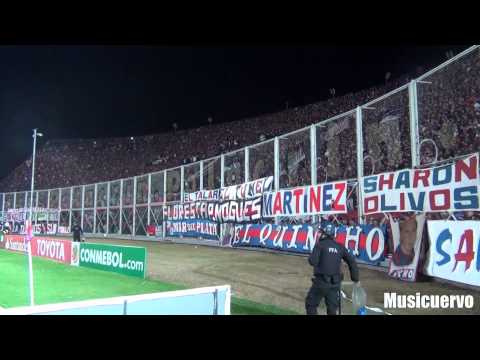 San Lorenzo 5-0 Bolivar Primer Gol. (2 Cámaras) La que esta re loca por esa copa..