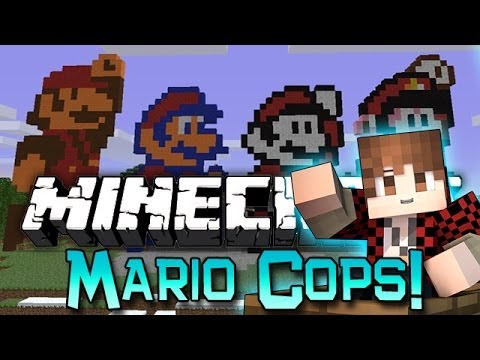 Minecraft: Modded Cops n' Robbers! w/Mitch & Friends - Mario Mods!