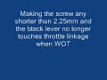Squirt vs screw setting no ORing 70 leak