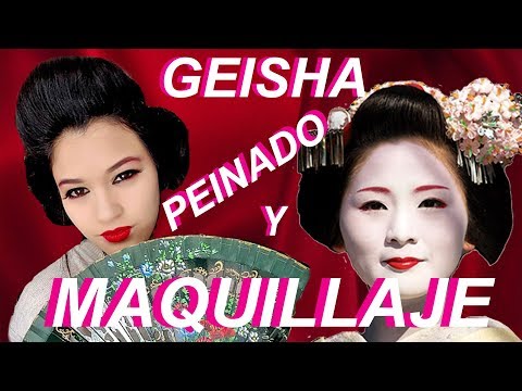 GEISHA MAQUILLAJE + PEINADO 😱😍