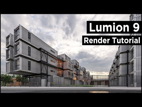 Lumion 9 Pro Architecture Rendering Tutorial