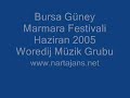 Bursa Guney Marmara Festivali woredij muzik grubu