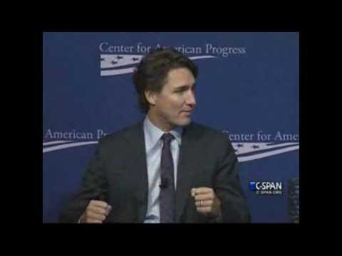 Center for American Progress - Liberal Party of Canada Leader Justin Trudeau takes part in the