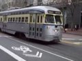 Vintage Trolleys in San Tran. PCC Cars \