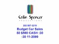Budget Car Sales Denver $500 Cash Commercial.wmv