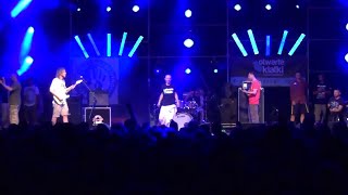 Ga-Ga / Zielone Żabki (z Paulusem) „Rewolucja świadomości” (Festiwal „Przystanek Woodstock”, Kostrzyn n. Odrą, 2014) – kampania „Muzyka Przeciwko Rasizmowi”.