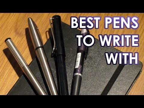 how to write with a fountain pen