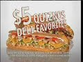Quiznos $5 Sandwich commercial Quiznos $5 Sandwich commercial