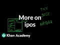 More on IPOs