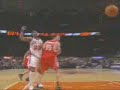 Nate Robinson Blocks Yao Ming and Yao ming is crying