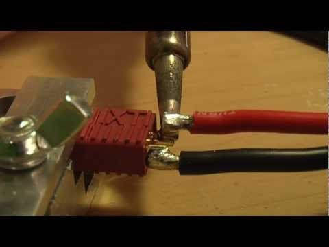 forresttrenaman - A quick video showing how I solder deans connectors.