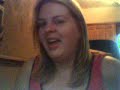 pinkkt singing If I were a Boy - Beyonce knowles and 6 month baby bump