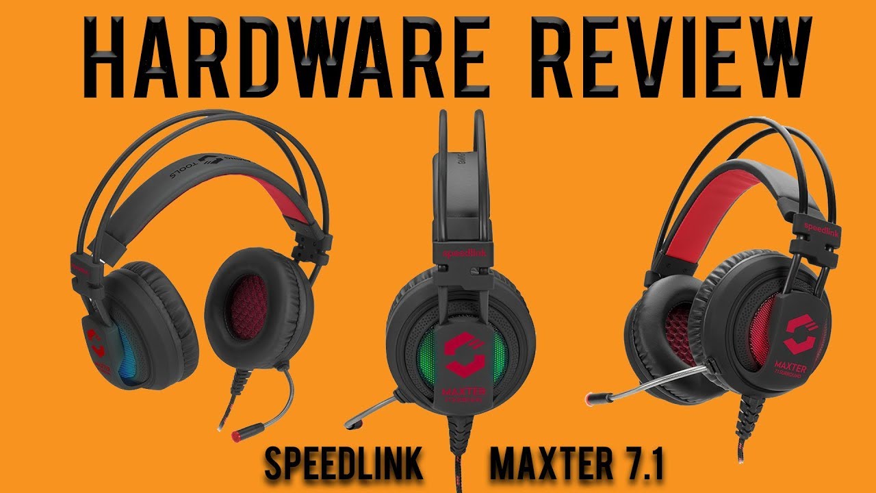 Hardware Review: Speedlink Maxter 7.1 Surround USB Gaming Headset — Steemit