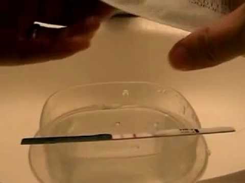 how to use pregnancy test strip