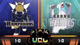 St. Louis Rampardos VS Bronx Beartics! Week 2 UCL S2 | Falling Asleep Pokemon Live WIFI Battle by aDrive
