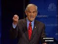 Ron Paul on Monetary System CNBC Debate 10-09-07