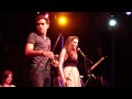 Jennifer Damiano and Adam Chanler-Berat singing Without You at Joe's Pub 1