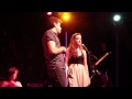 Jennifer Damiano and Adam Chanler-Berat singing Without You at Joe's Pub 2