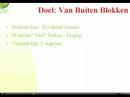 in 5 stappen van buiten blokken: niet te leren op school 1