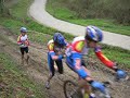 poste de changement/relai sur le bike & run du stage de l'as testerine cyclisme ffc, � ordiarp en avril 2007.