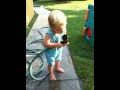 Harper drinking water
