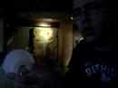 Throwing ice at the wall in Corner Bar