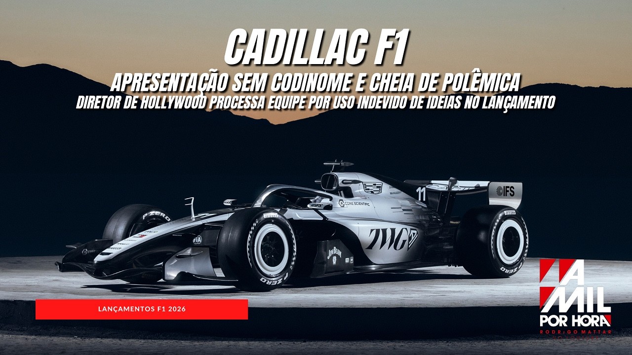 NOVO CADILLAC F1 | APRESENTADO SEM CODINOME E COM MUITA POLÊMICA NO INTERVALO DO SUPERBOWL!