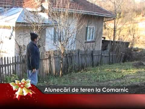 Alunecări de teren la Comarnic