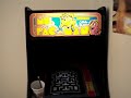 this is a video showing my ms. pacman arcade machine that i have in my bedroom. watch my other videos to see my full collection. thanks for watching.